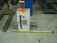 Description: Lockout tagout station  With evacuation-BidSpotter live internet auctions and auctioneers