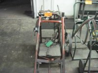 Description: (1) Cutting cart and (1) bottle cart -BidSpotter live internet auctions and auctioneers