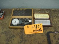 Description: Inside micrometer and surface -BidSpotter live internet auctions and auctioneers