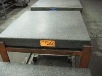 Description: Surface Plate 36" x 36" x 4"        -BidSpotter live internet auctions and auctioneers